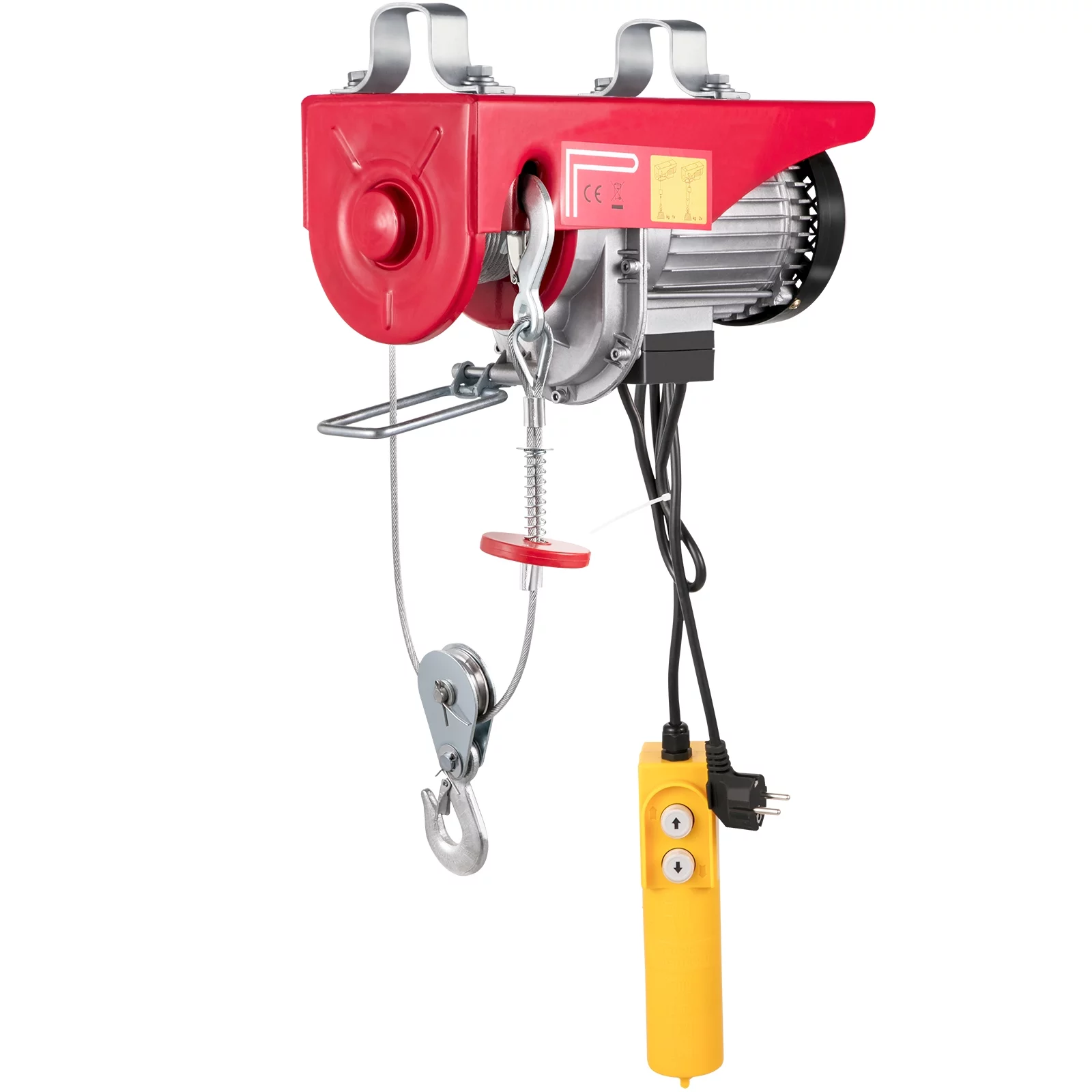 BENTISM Lift Electric Hoist 1100lbs, Electric Hoist 110v, Remote Control Electric Winch Overhead Crane Lift Electric Wire Hoist for Factories, Warehouses, Construction, Building, Goods Lifting - Curated Treasures Market