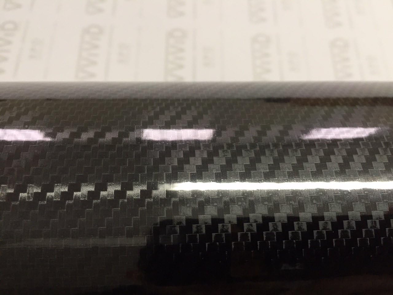 VViViD Epoxy High Gloss Black Carbon Vinyl Automotive Wrap Film DIY Easy to Install No Mess (6ft x 5ft)