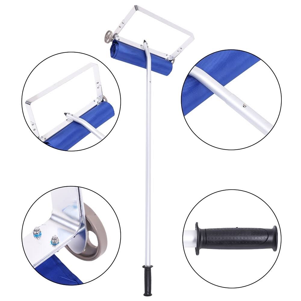 Phoebecat 20Feet Aluminum Frame Cloth Head Roof Snow Remover 1.2m 5 Sections - Medium