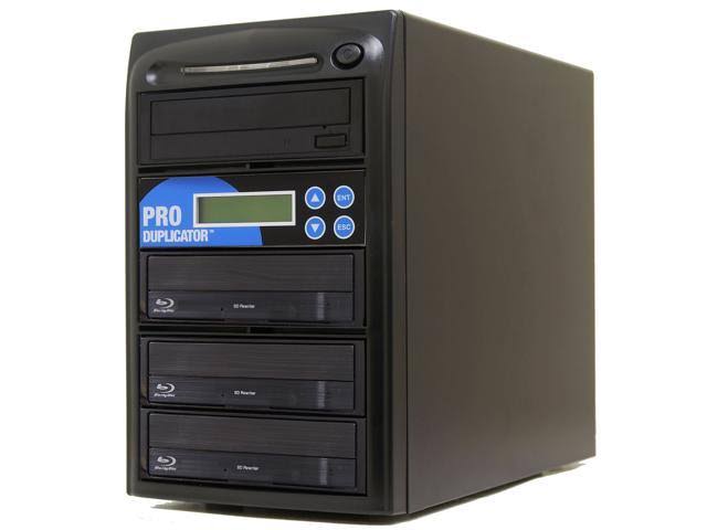 Produplicator 1 to 3 BLU-RAY BD BDXL M-Disc CD DVD Duplicator (with Nero