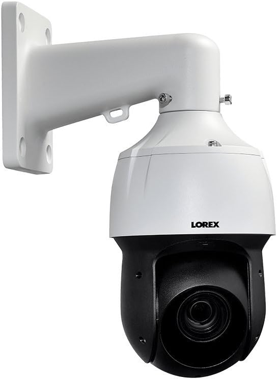 Lorex 2K HD Outdoor PTZ IP Camera with 12× Optical Zoom, 330ft IR Night Vision, Color Night Vision, Metal Camera