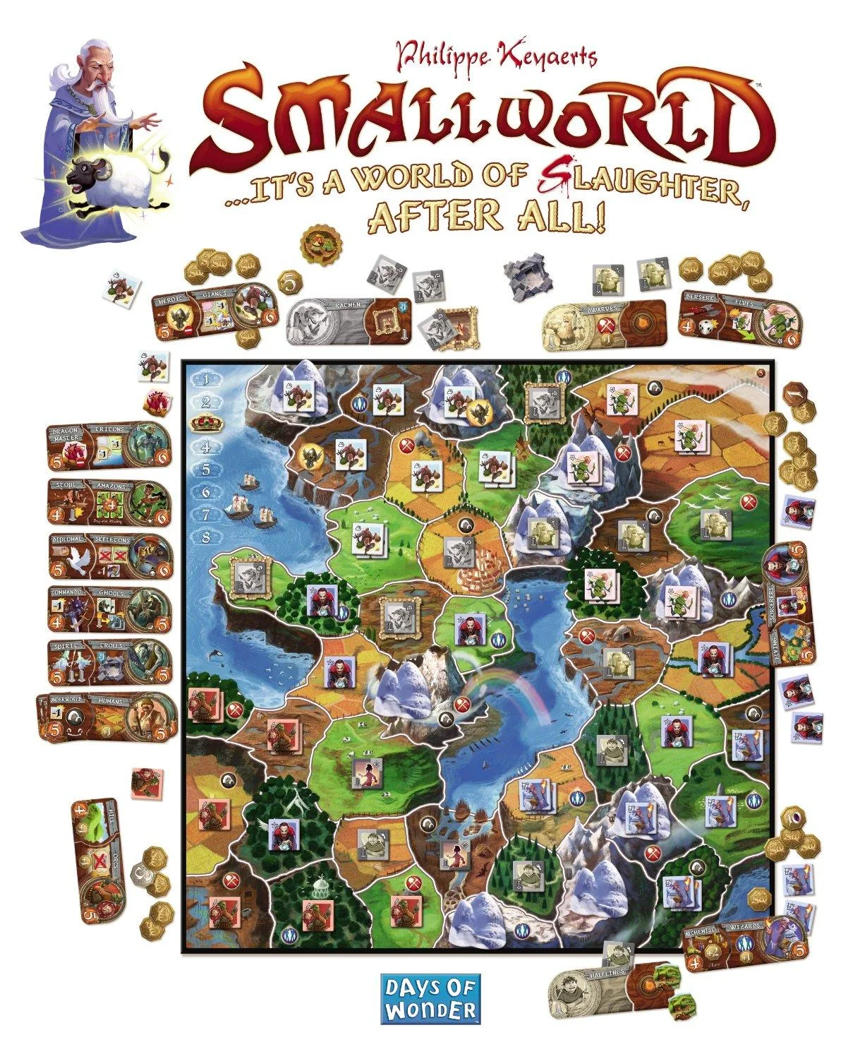 Days of Wonder Small World Strategy Board Game