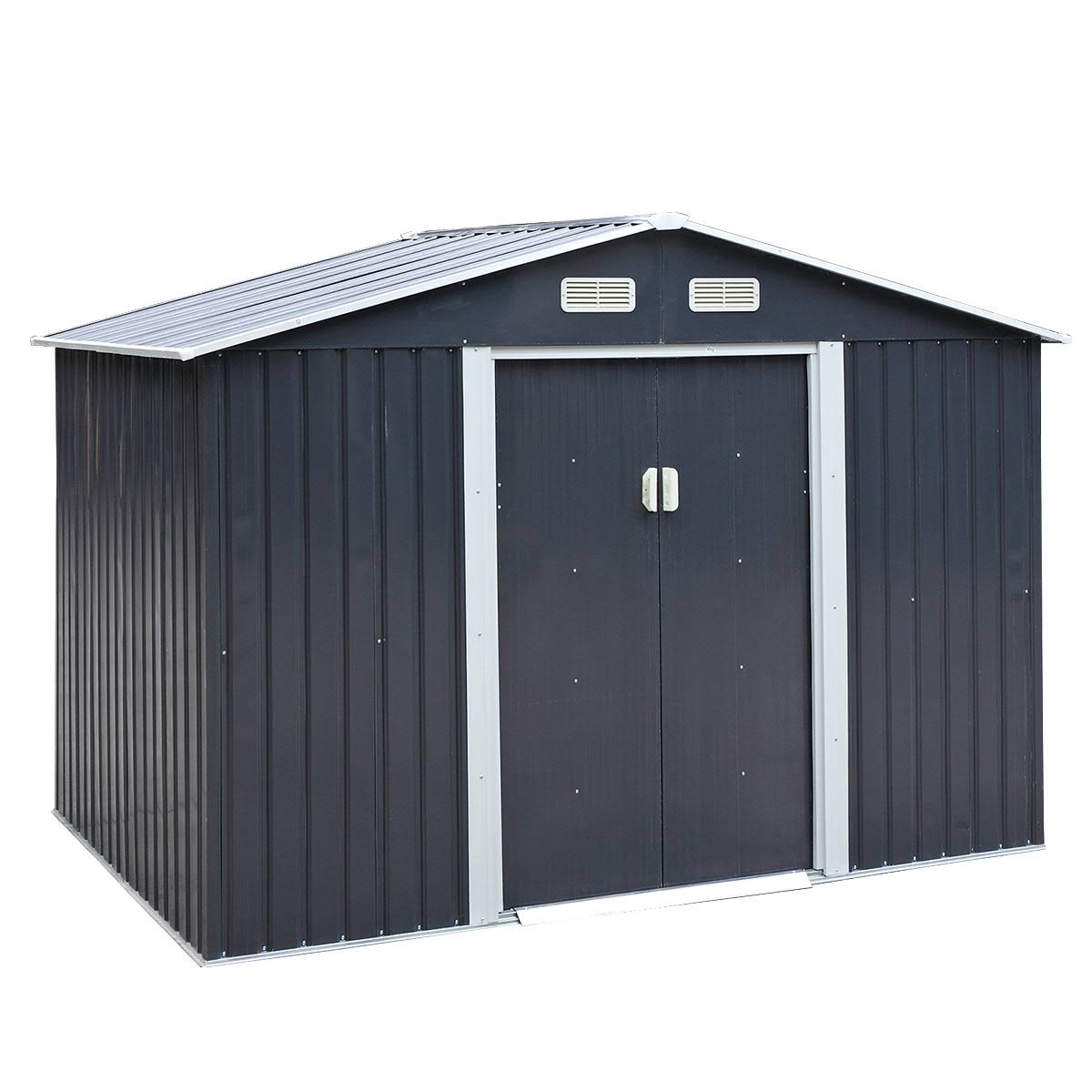 9 x 6 ft VENTILATION Metal Storage Shed