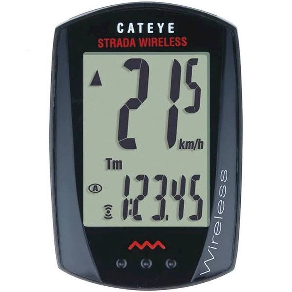 Cateye Strada Black Wireless Cycling Computer RD300W