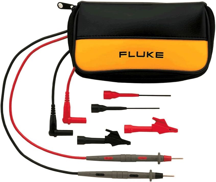 Fluke TL81A Test Lead Set, Deluxe Electronic,Red/Black,Small