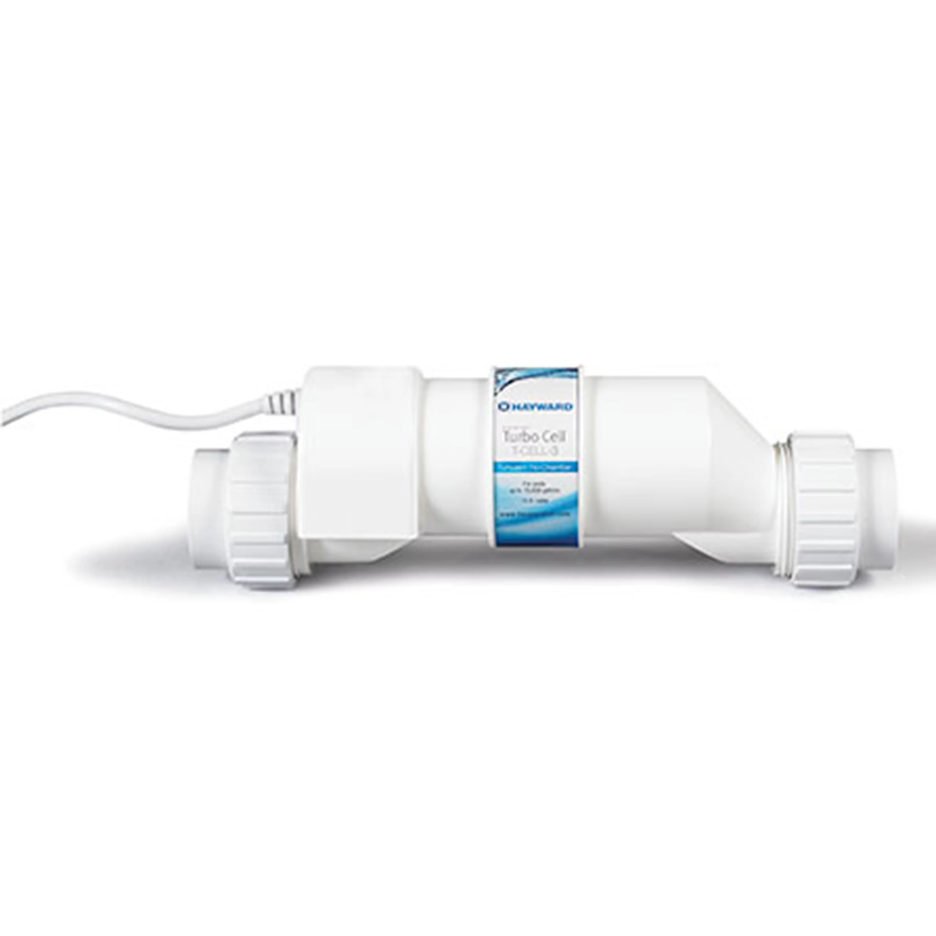 Hayward W3AQR3 AquaRite T-CELL-3 Salt Chlorinator with TurboCell for 15,000 Gallon In Ground Swimming Pools with Digital Display