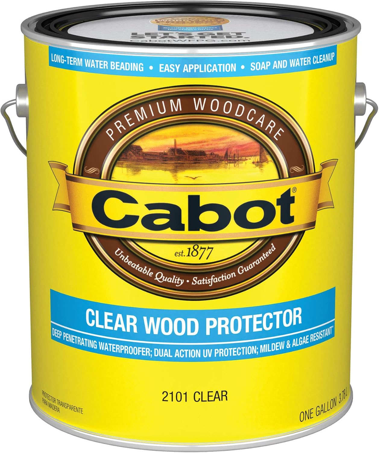 Valspar/Cabot 210211 140.0002101.007 Clear Wood Protector, Clear - 1 Gallon Pack of 2