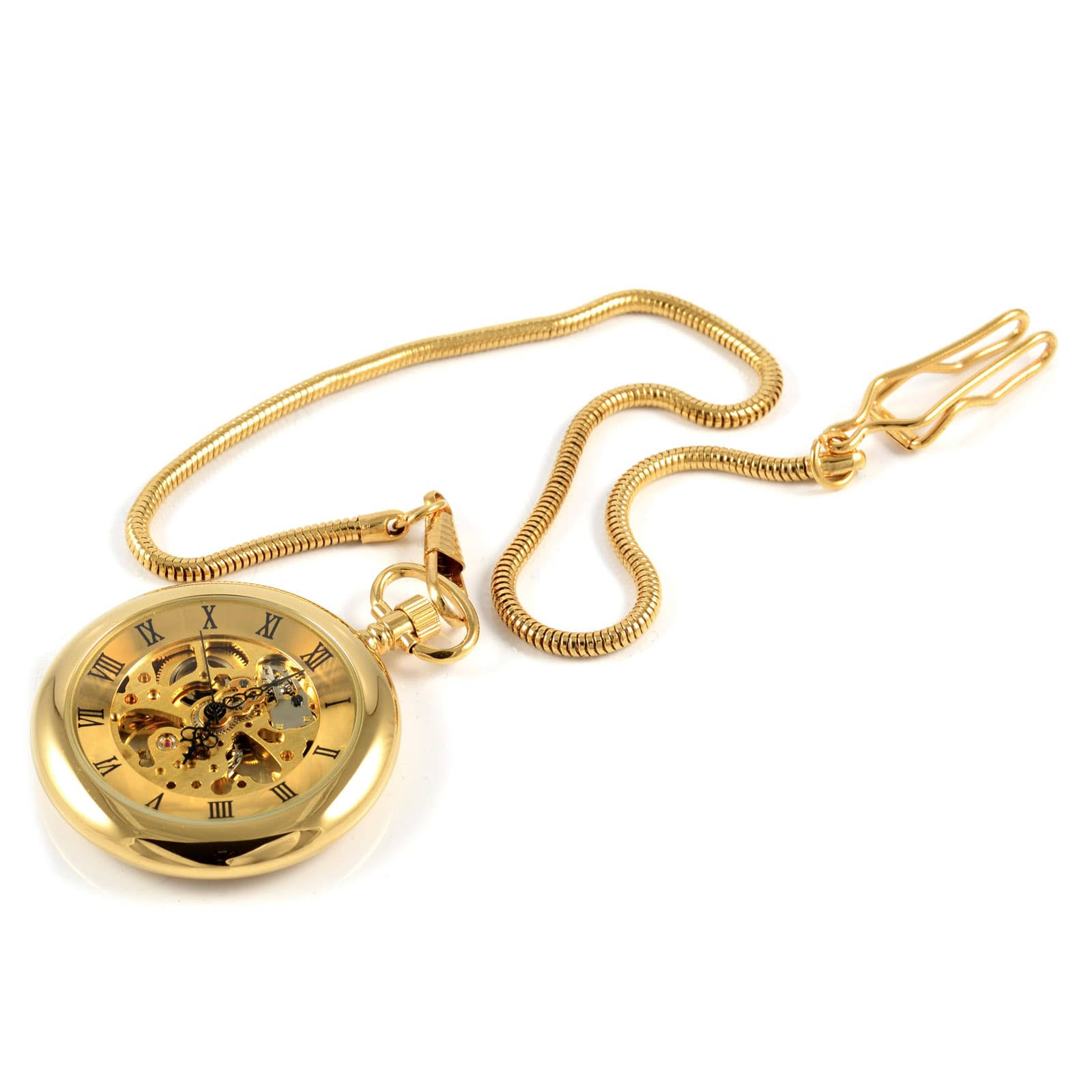 Roman Mechanical Pocket Watch - Fort Tempus - Men