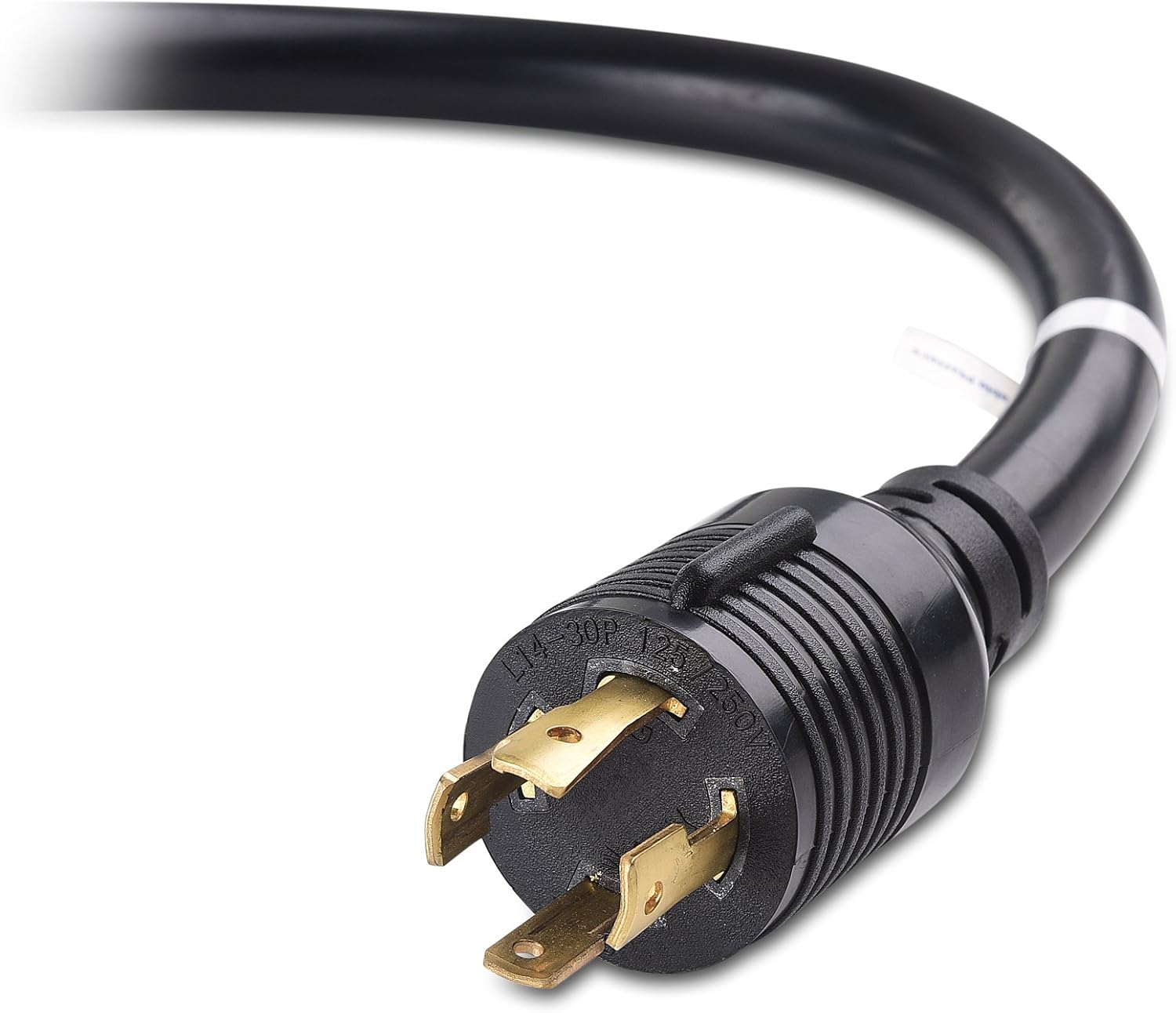 Cable Matters 4 Prong 30 AMP Generator Cord (NEMA L14-30P to L14-30R) with Carry Strap - 25 Feet