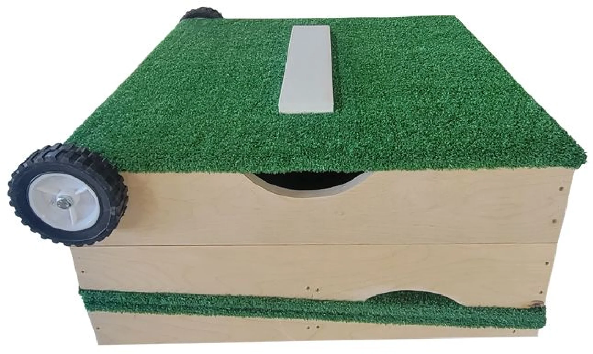 8 Inch Portable Youth Baseball Pitching Mound with Wheel Kit (Accordion Series)