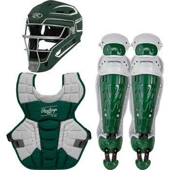 Rawlings Youth Velo 2.0 Catcher Set White/Silver