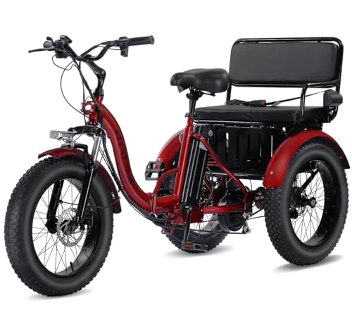 Adult Electric Tricycle Adult Tricycle 3 Wheel Bikes Adults Electric Three Wheel Bike