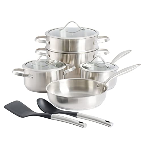 Kenmore Elite Devon Stainless Steel Cookware Set