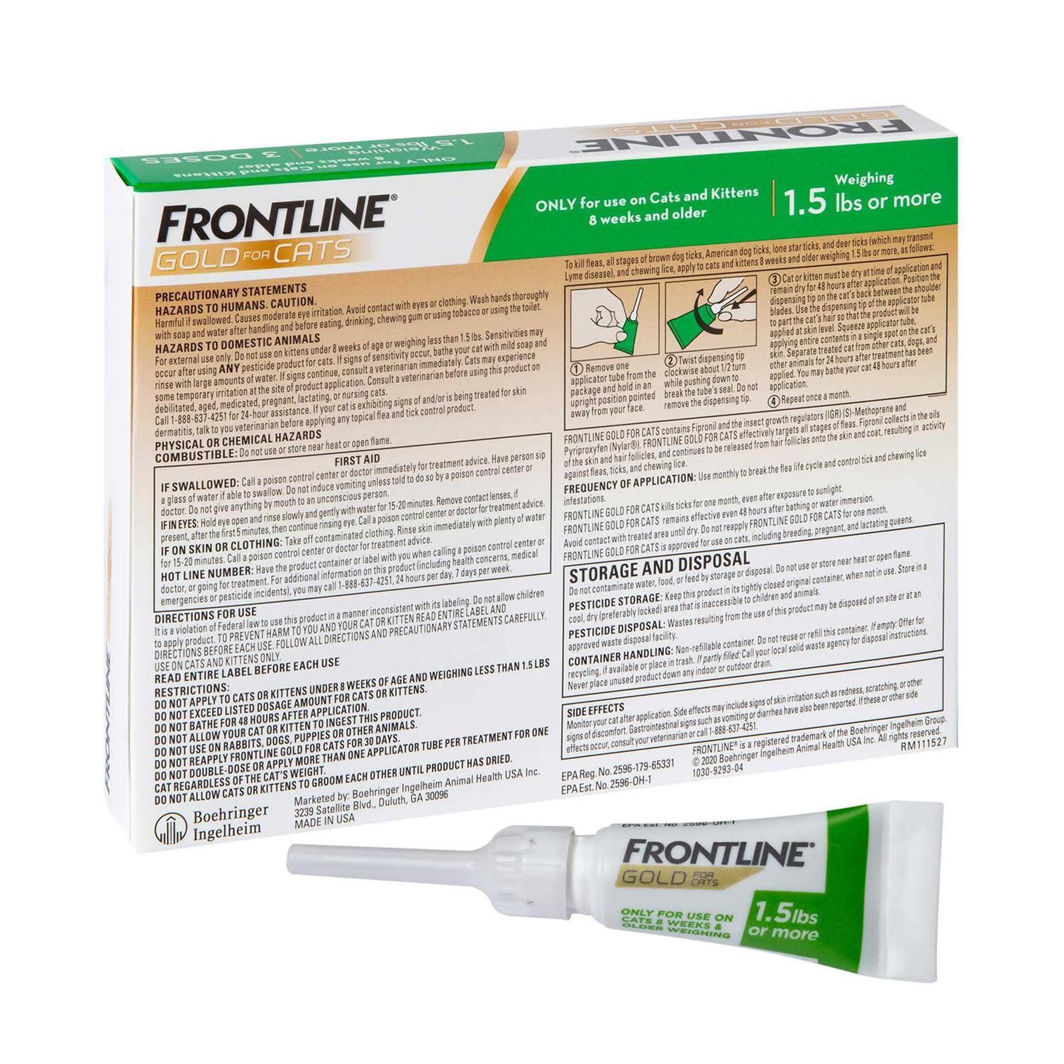 Frontline Gold for Cats