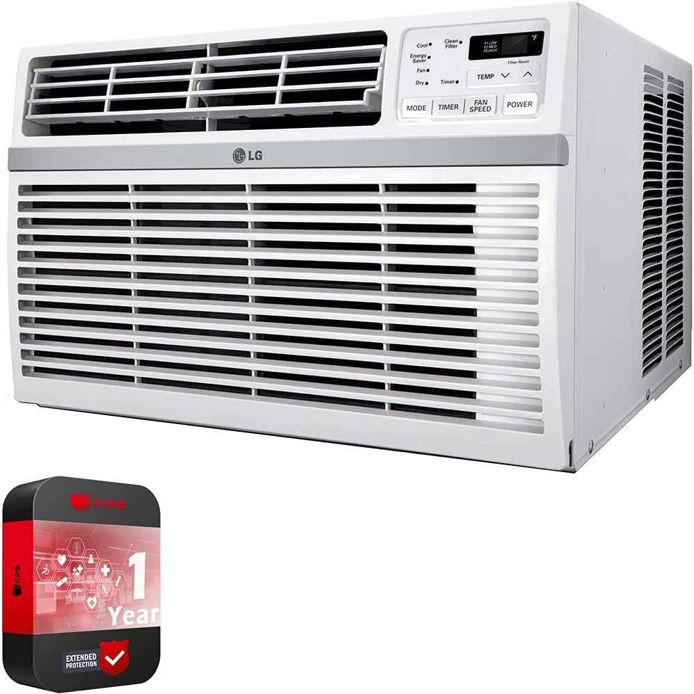 LG 12000 BTU Electronic AC with Remote Estar (LW1216ER) with 1 YR CPS Enhanced Protection Pack