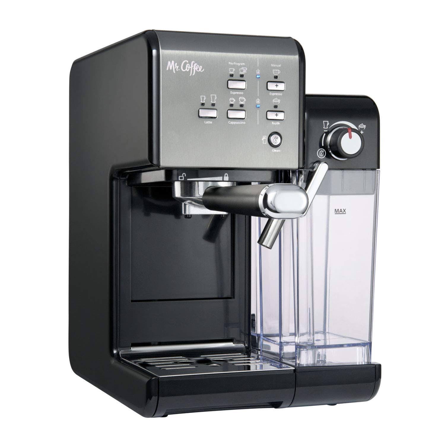 Mr. Coffee One Touch Espresso and Cappuccino Machine