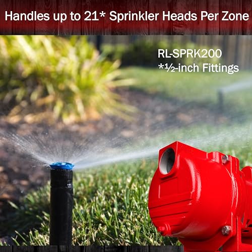 Red Lion RL-SPRK Series Cast Iron Sprinkler/Irrigation Pumps