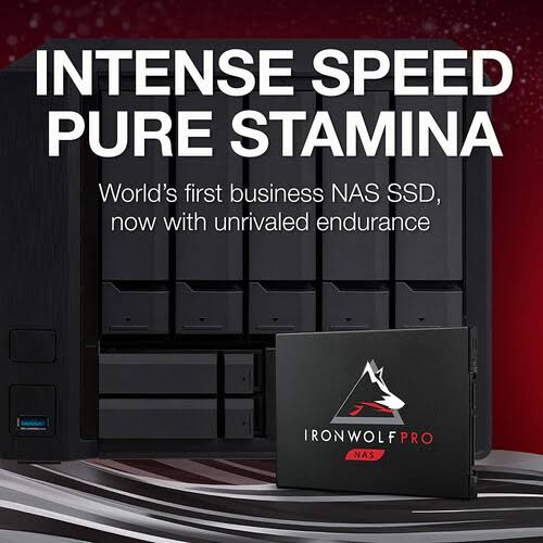 Seagate IronWolf Pro 125 3.84TB 2.5x22 SATA Internal Solid State Drive