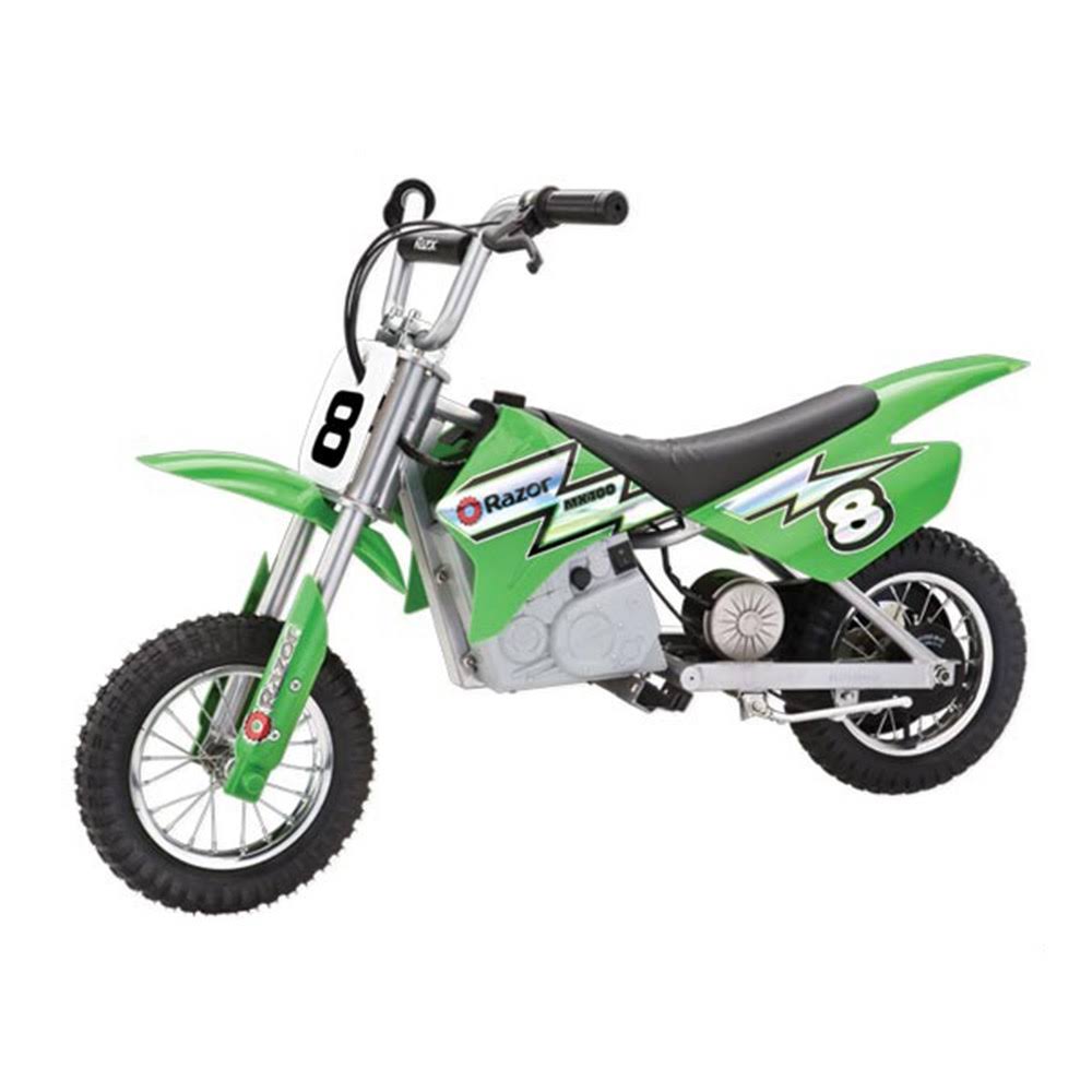 Razor MX400 Dirt Rocket 24V Electric Toy Motocross Motorcycle Dirt Bike Green