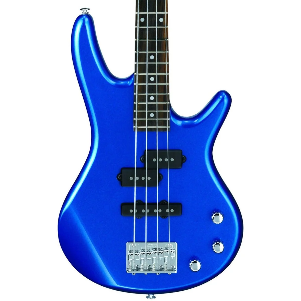 Ibanez GSRM20 Mikro Bass Guitar (Starlight Blue) - Curated Treasures Market