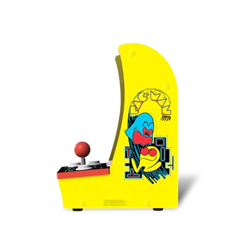 Arcade1Up PAC-Man Countercade 3 Classic Games, Retro Console with 7-inch Screen, Table-top Video Game for Game Room