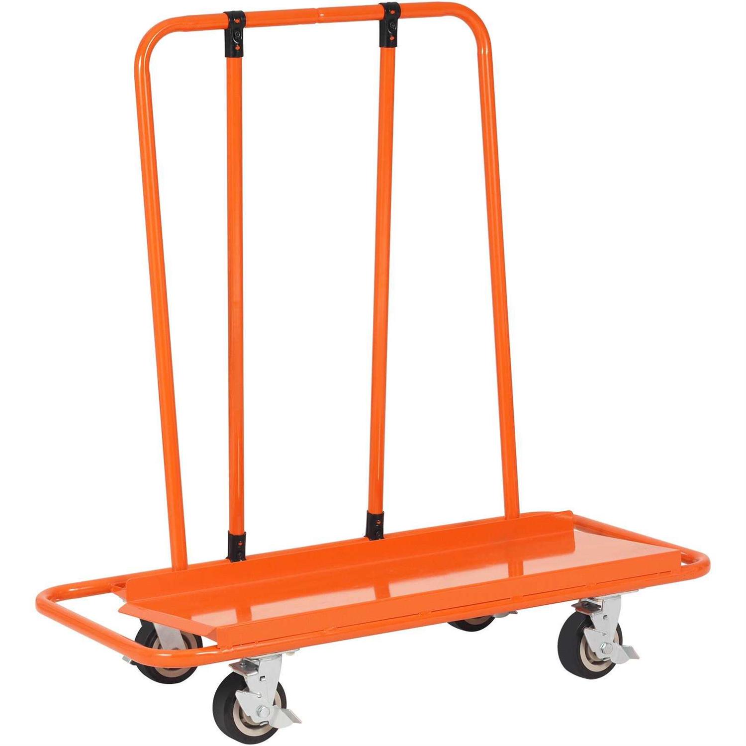 VEVOR Drywall Cart, 3000 LBS Panel Dolly Cart with 45.28 x 21.8 Deck and 5 Swivel Wheels - Shop Hardware Tools Online Store
