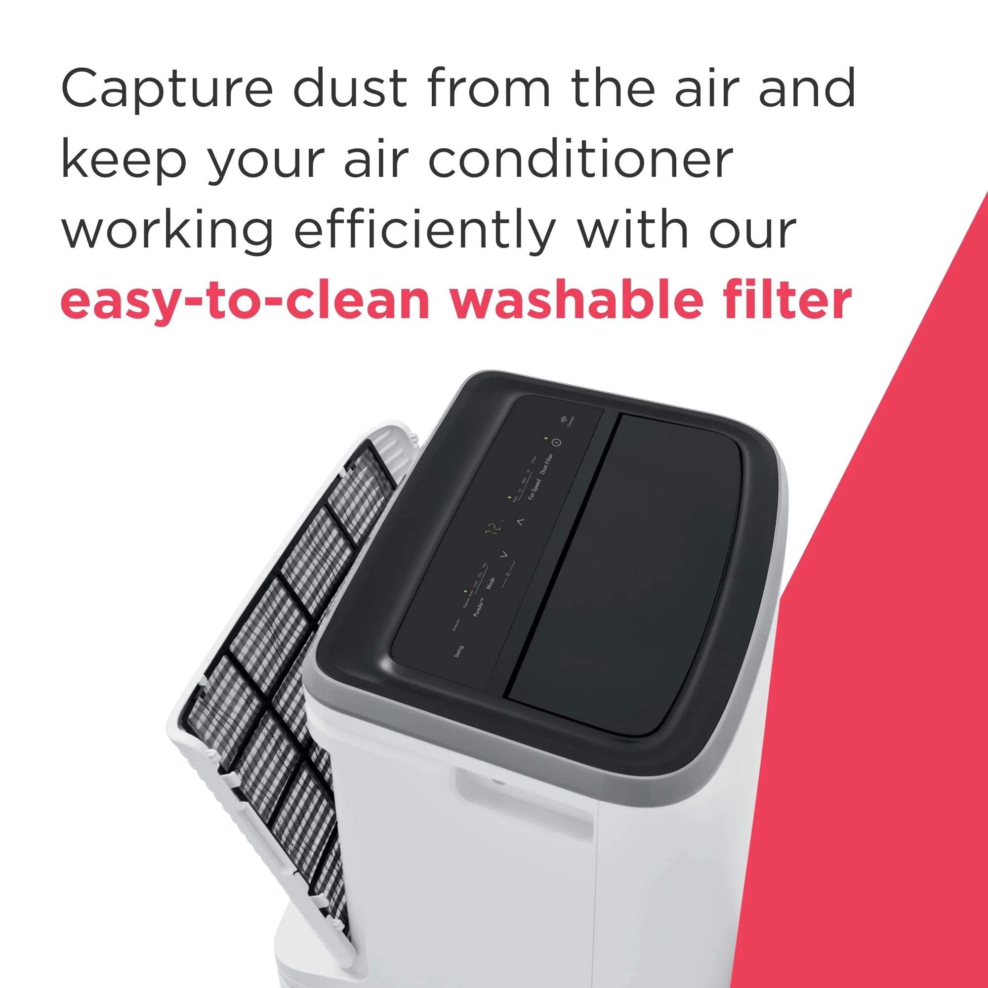 Frigidaire 8,000 BTU Portable Room Air Conditioner with Dehumidifier Mode
