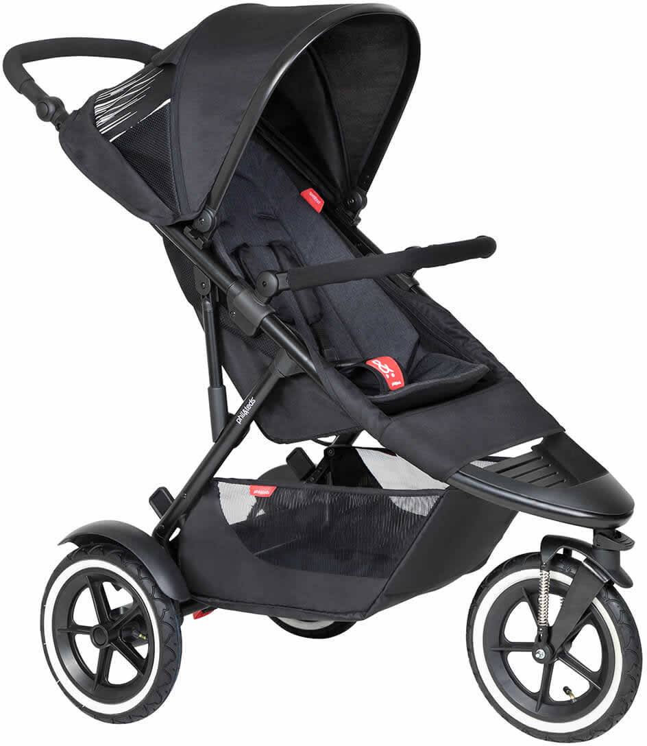Phil u0026 Teds Sport Stroller - Black