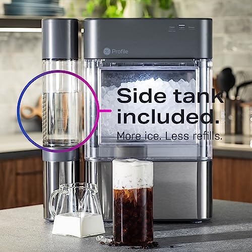 GE Profile Opal 2.0 Countertop Nugget Ice Maker Ice Machine with WiFi Connectivity Smart Home Kitchen Essentials