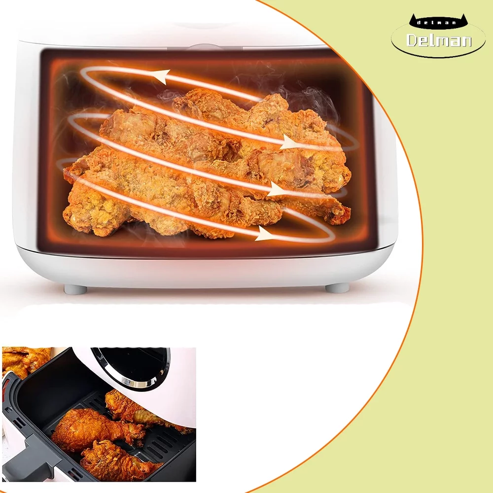 Large Air Fryer, Electric Hot Oven Cooker