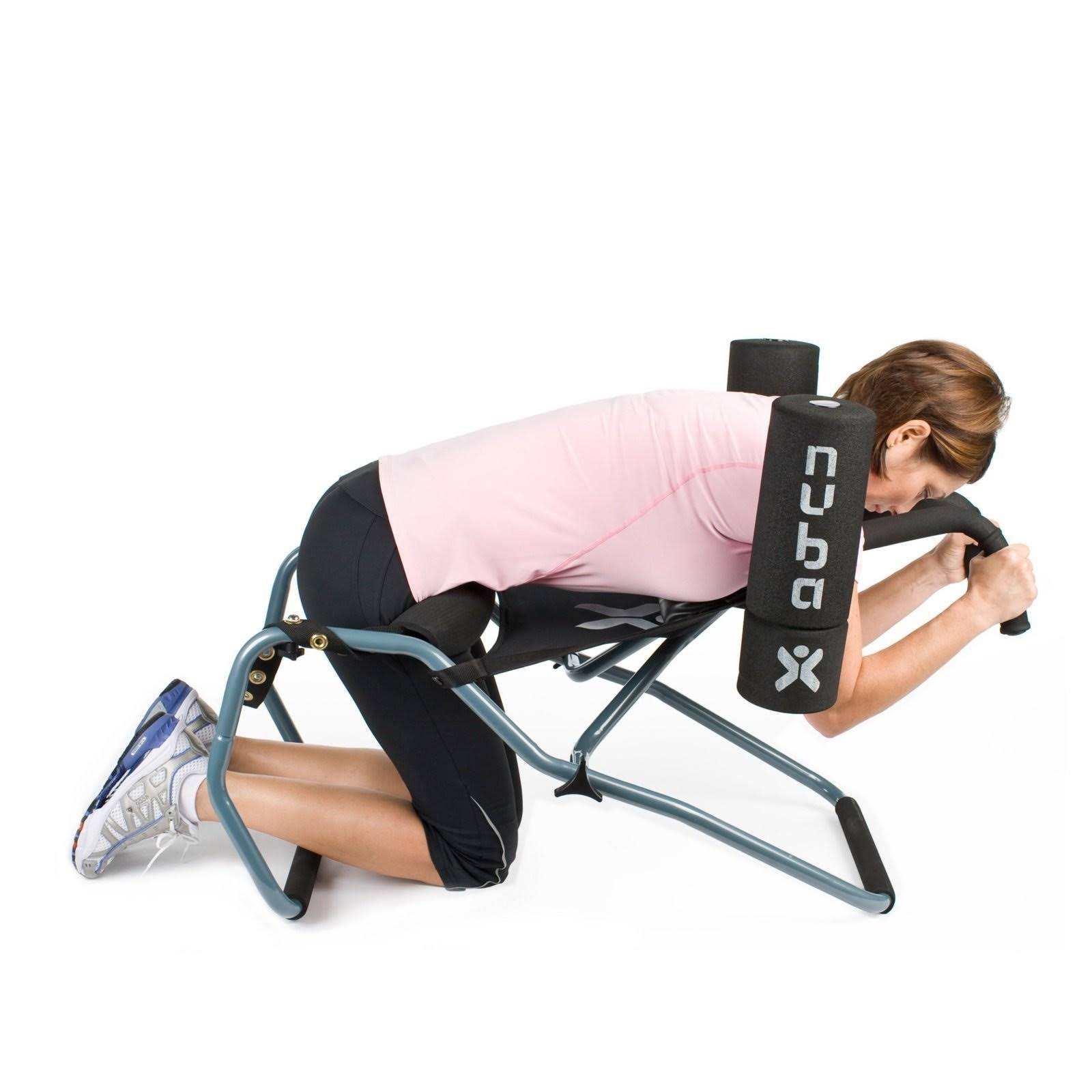 Nubax Trio Portable Back Traction Device - Back Pain Reliever for Spinal Decompression at Home - Megean