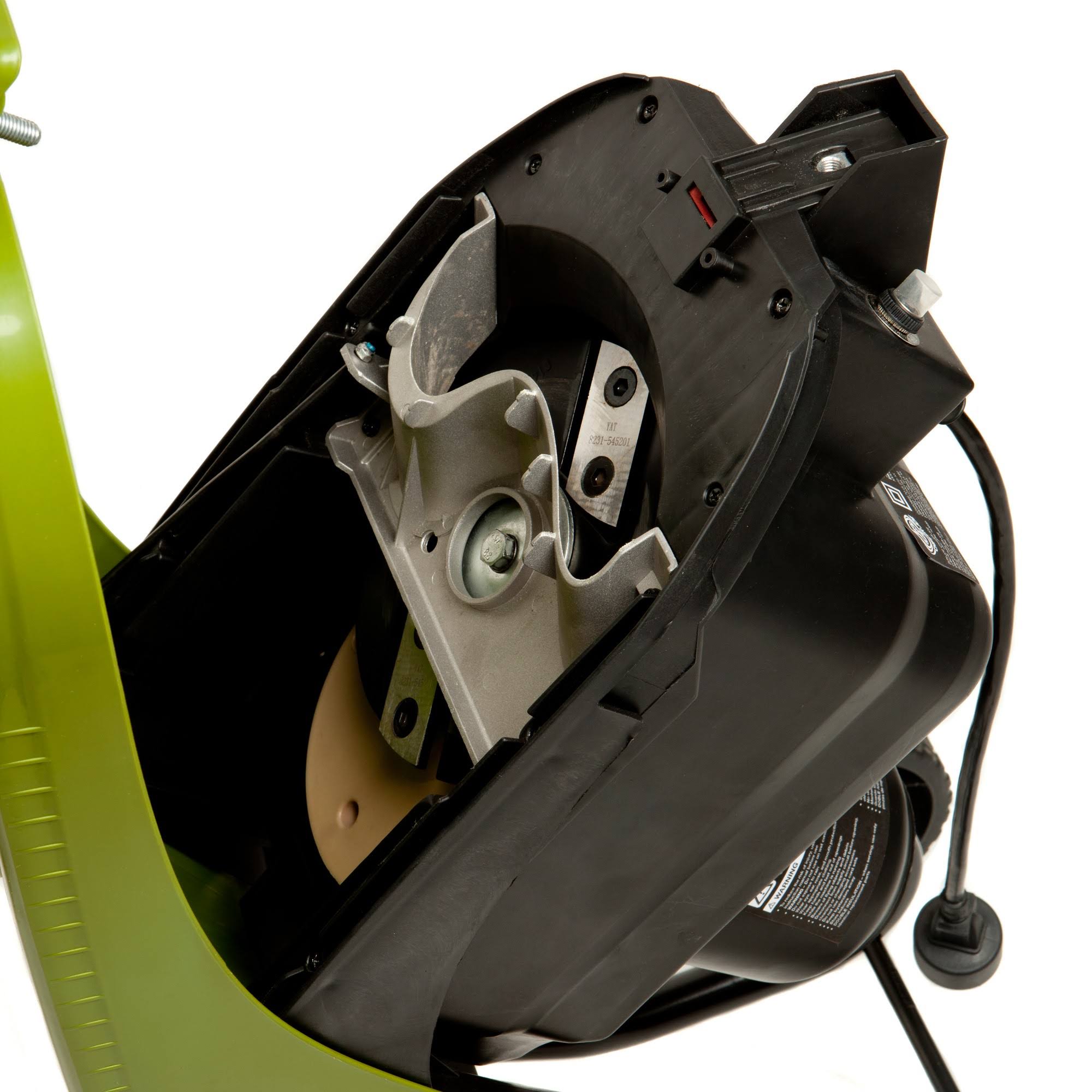 Sun Joe Wood Chipper and Shredder, Green/Black