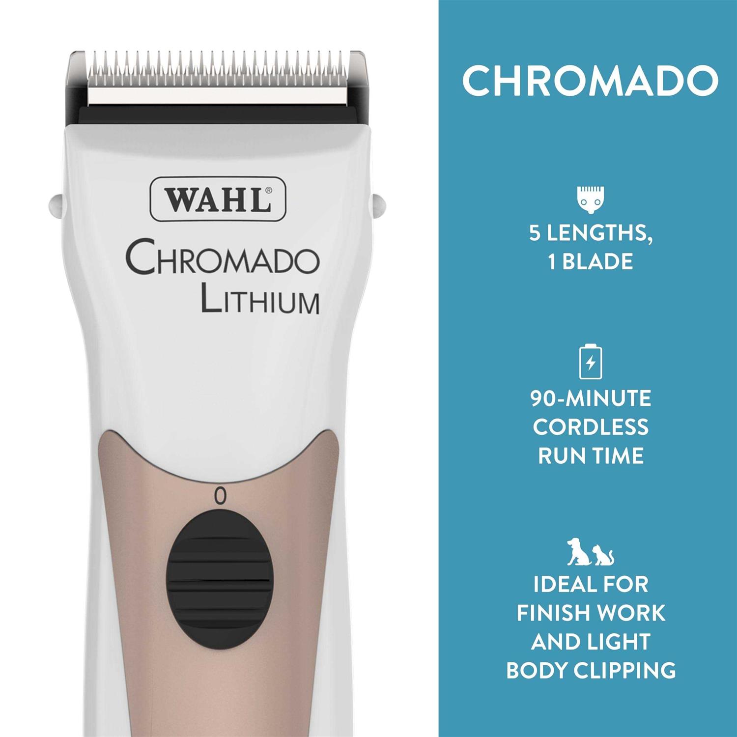 Wahl Chromado LI+ Cordless Clipper - Pet Supplies online store