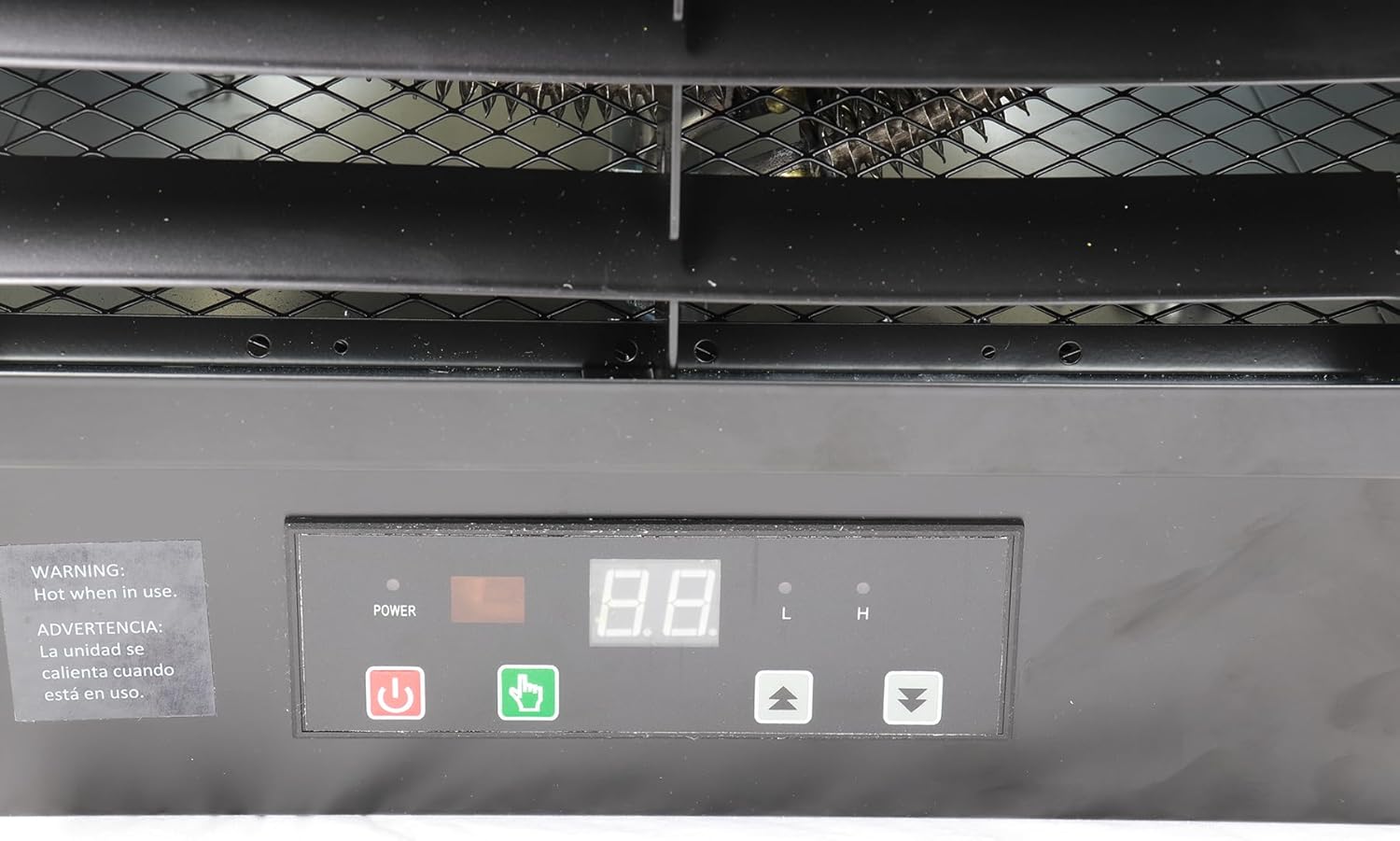 Dura Heat EWH9615 Electric Forced Air Heater with Remote Control 34,120 Btu, Black/Yellow, Large