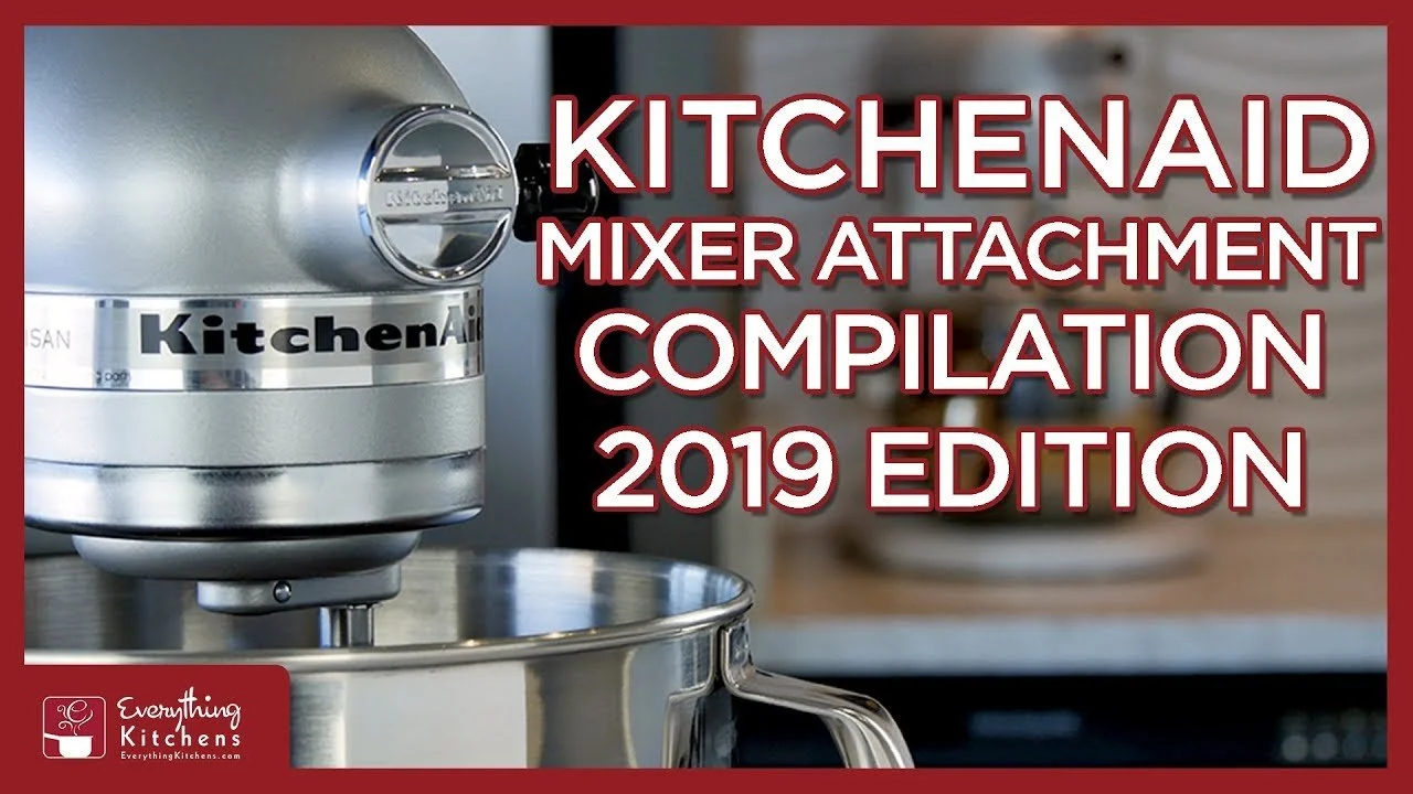 KitchenAid Spiralizer Attachment + Angel Hair & Thin Slice Blade Spiralizer Accessories