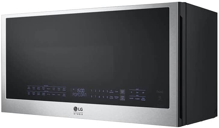 LG Studio MHES1738F 1.7 Cu. Ft. Stainless Over-the-Range Convection Microwave Oven