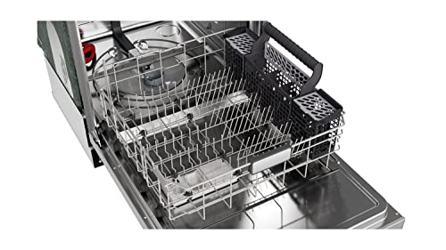 SHARP Slide-In Dishwasher, Stainless Steel Finish, 24" Wide