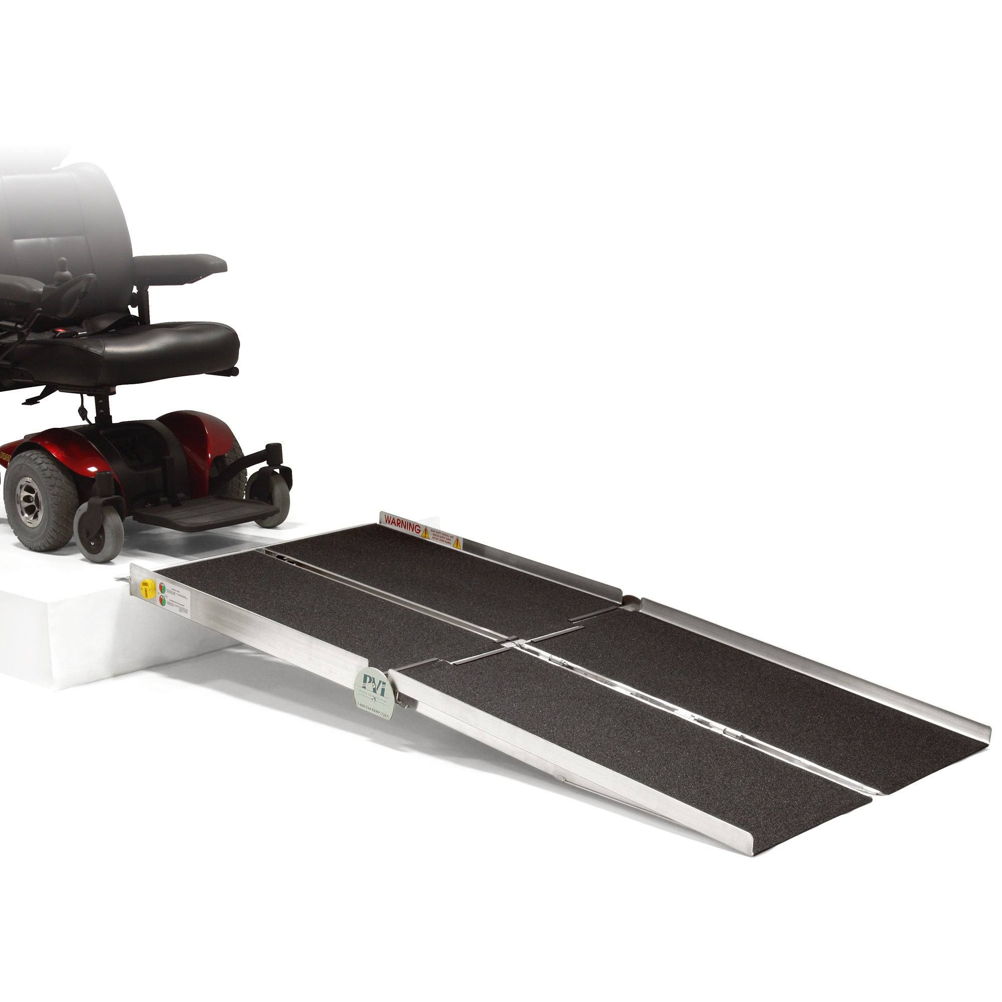 Portable 5-Foot Multifold Ramp
