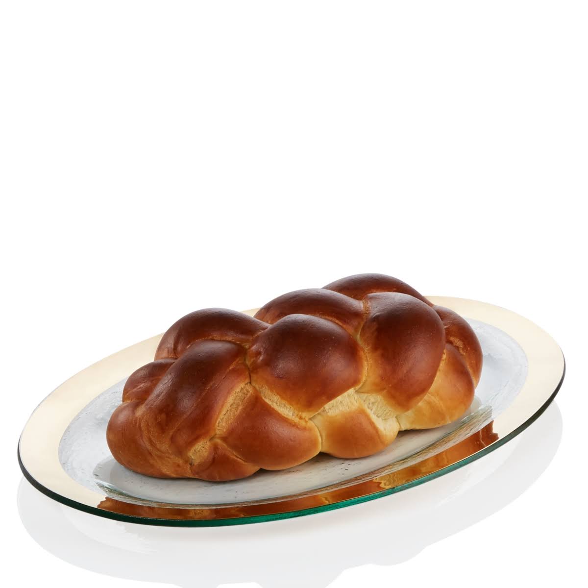Annieglass Judaica Gold Challah Platter