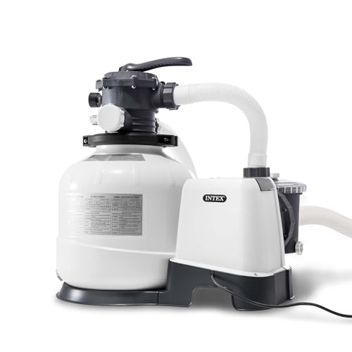INTEX Krystal Clear Sand Filter Pumps for Above Ground Pools