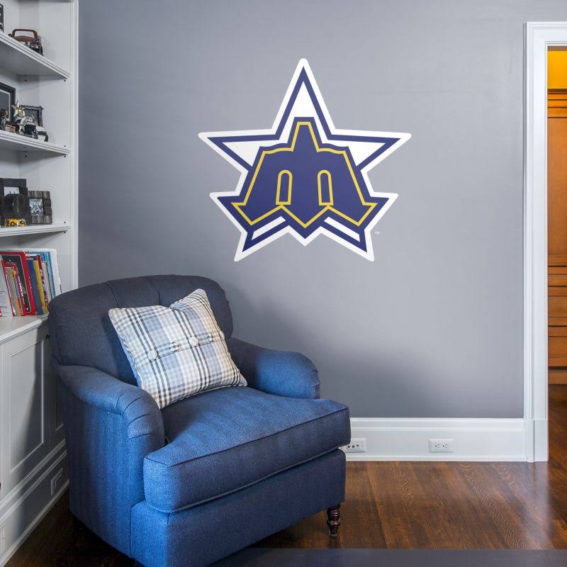 Fathead Seattle Mariners Logo Giant Removable Decal
