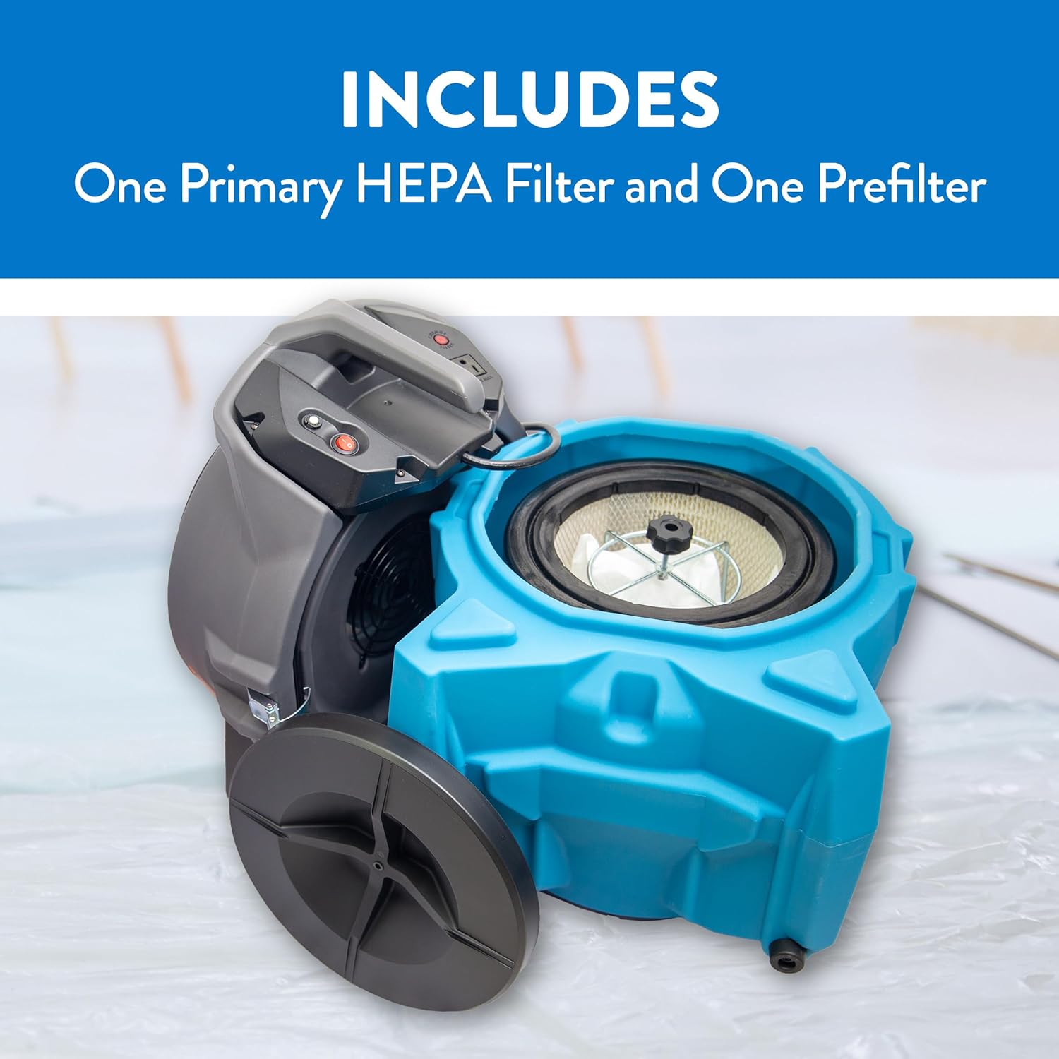 Dri-Eaz DefendAir HEPA 400 Air Scrubber, Air Filtration System, Up to 400 CFM