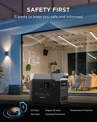 EF ECOFLOW Dual Fuel Smart Generator 1800W Bundle