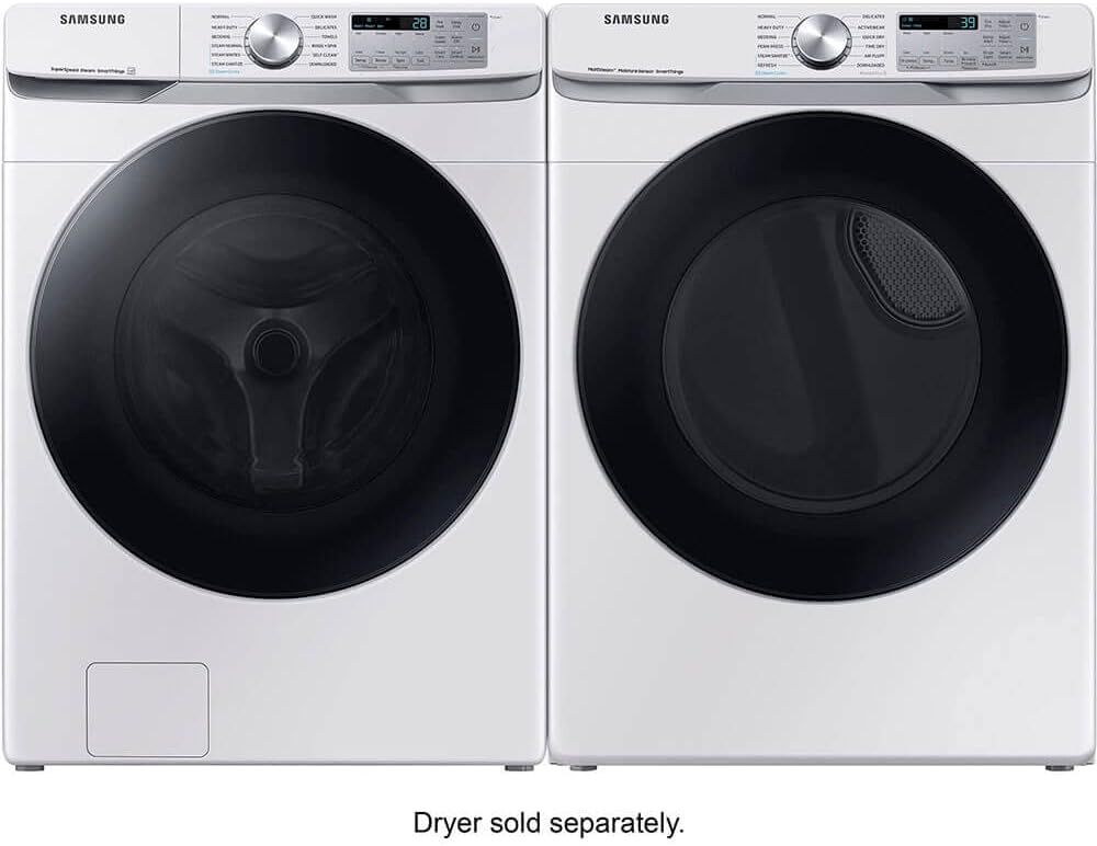 Samsung 4.5 Cu. Ft. White Smart Front Load Washer with SuperSpeed Wash