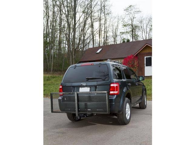 Rage Powersports 60 Folding Bumper Hitch Cargo Carrier Tray