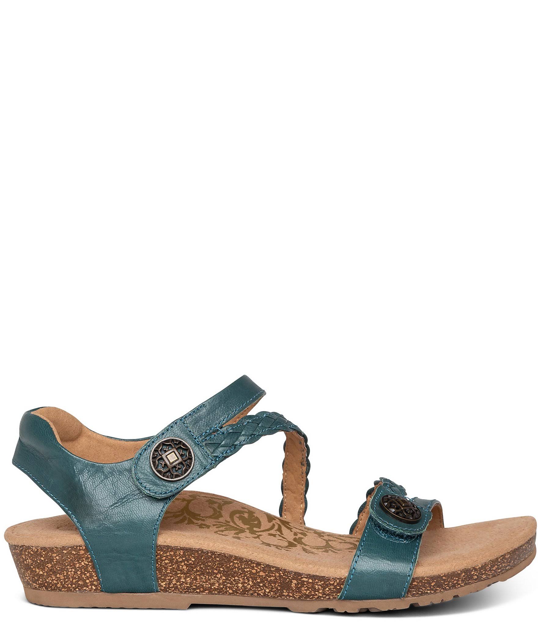 Aetrex Jillian Bronze Leather 6 M