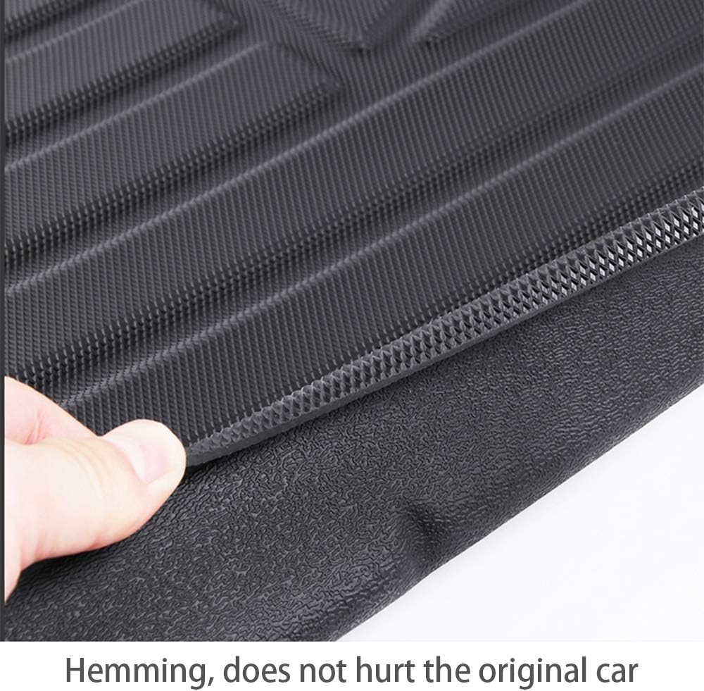 Cqlights Kona Cargo Liner for Hyundai Kona 2018 2019 2020 2021 Trunk Liner Tray Heavy Duty Rubber Rear Cargo Area Mat Waterproof Protector Floor Mat Black