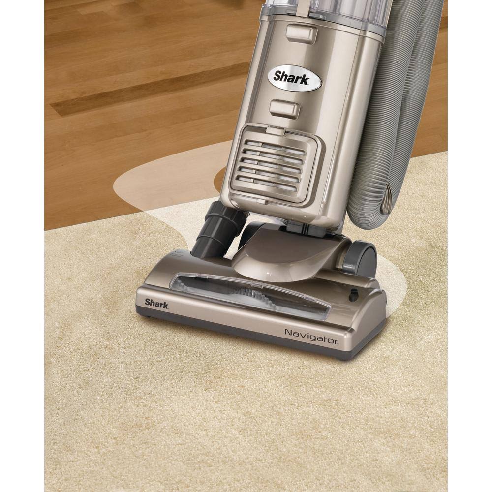 Shark NV42 Navigator Deluxe Upright Bagless Vacuum, Gold (Certified Refurbished)