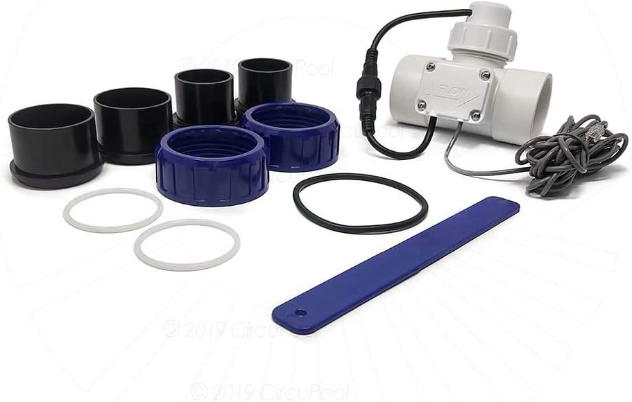 CircuPool SJ35 Salt Water Pool Chlorinator System | 3 Year Manufacturer Warranty | Complete Salt Chlorine Generator for up to 35,000 Gallon In-Ground Pools