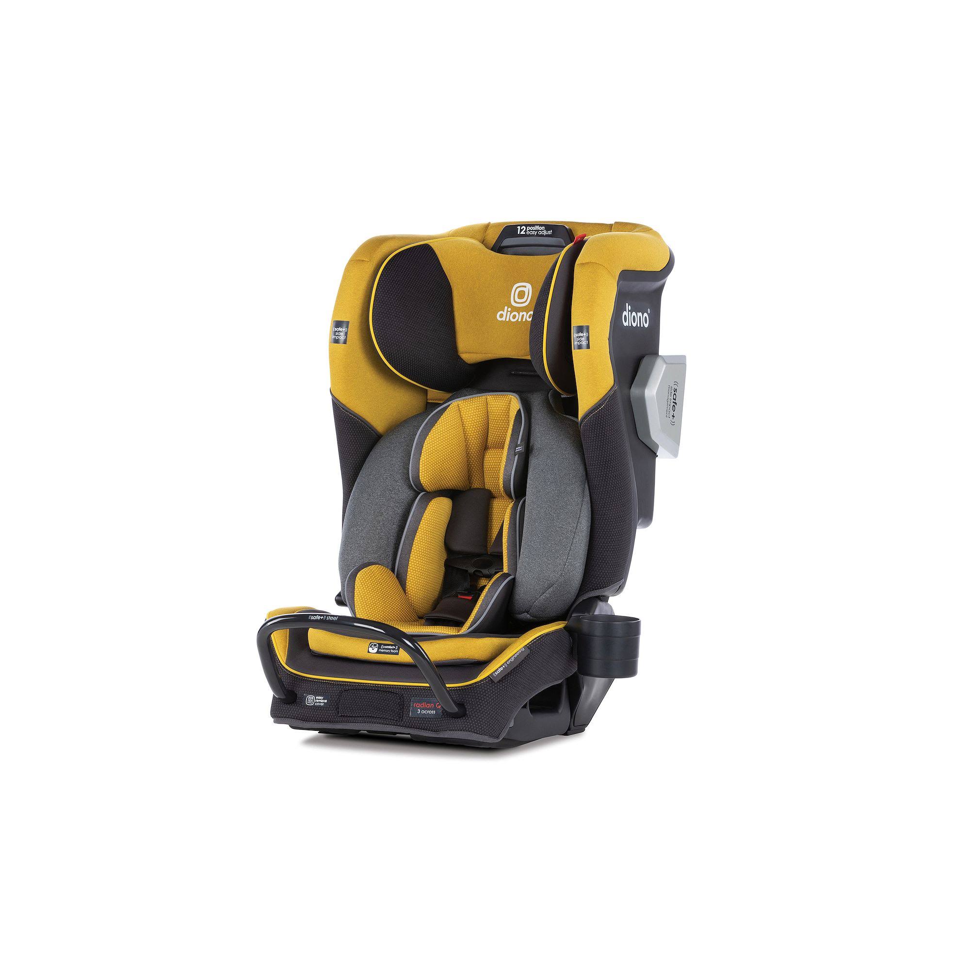 Diono Radian 3QXT All-in-One Convertible Car SEAT, Yellow Mineral